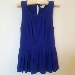 Deletta Corbara Peplum Tank